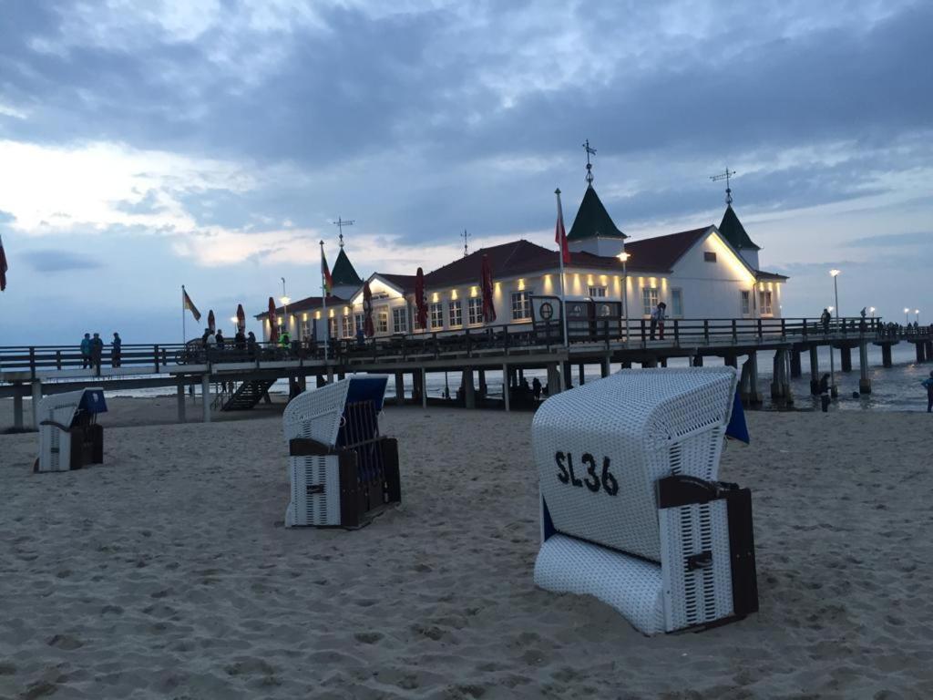 Ferienwohnung Seeblick - Insel Usedom Balm Exterior photo